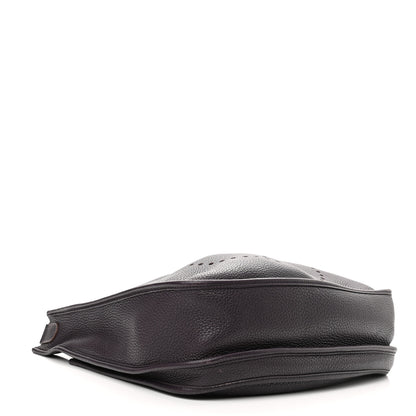 Hermes Taurillon Clemence Evelyne III GM Raisin 4 of 16