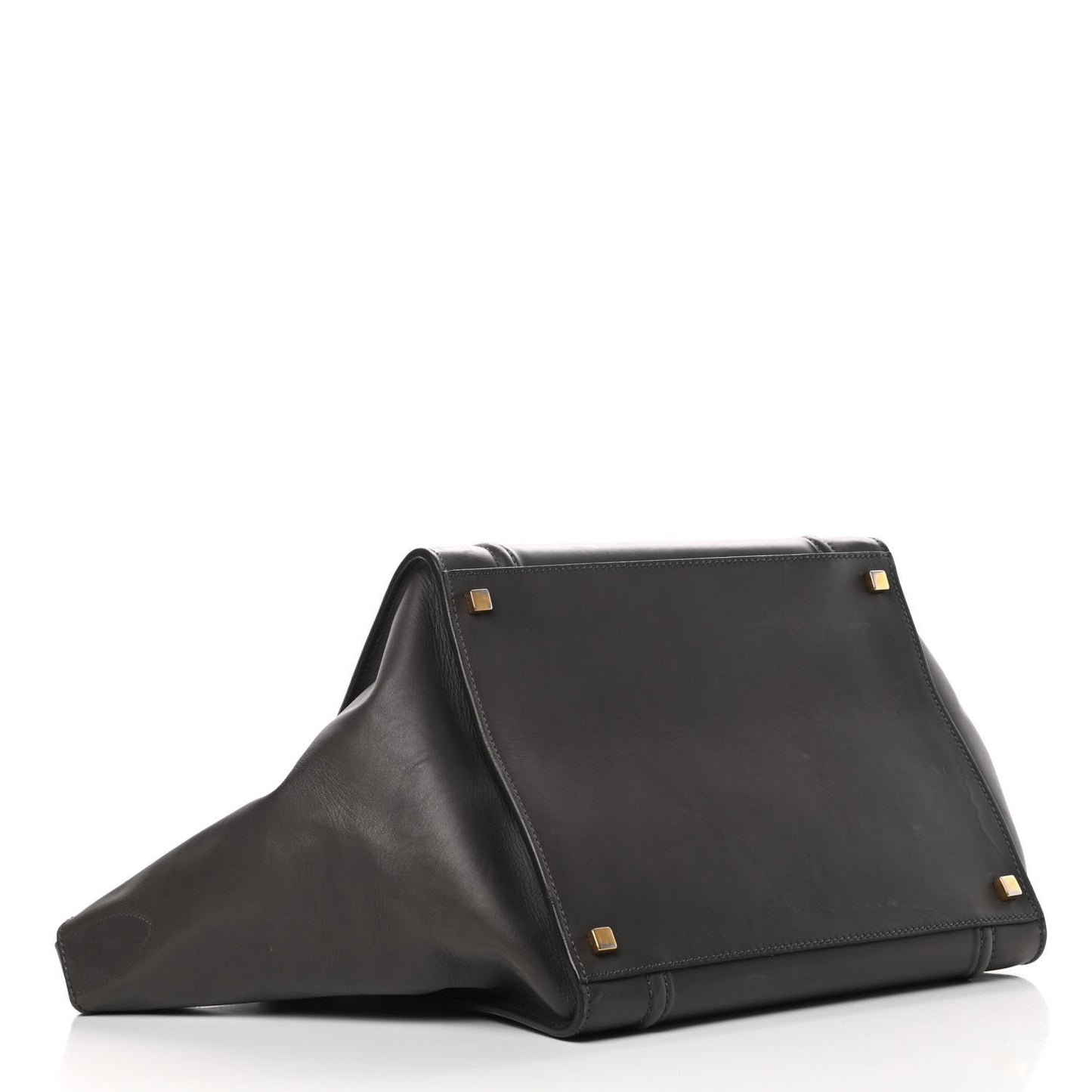 Smooth Calfskin Medium Phantom Luggage Grey