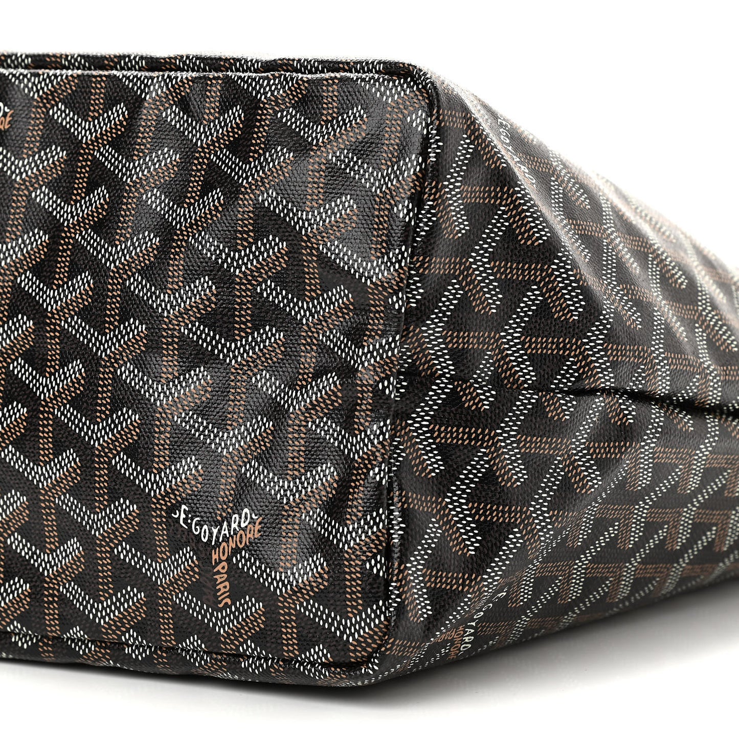 Goyardine Saint Louis PM Black Gold