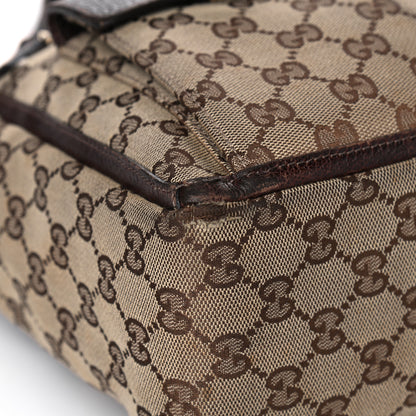 Gucci Monogram Abbey D Ring Tote Dark Brown 10 of 15