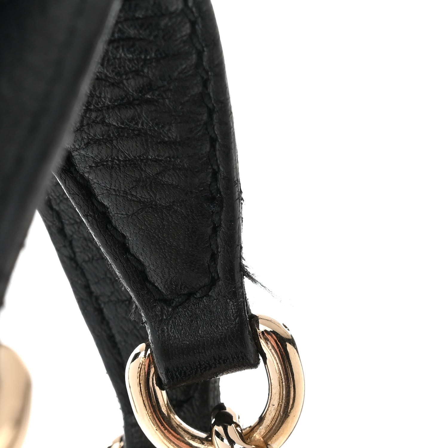 Gucci Pebbled Calfskin Medium Soho Chain Shoulder Bag Black 11 of 12
