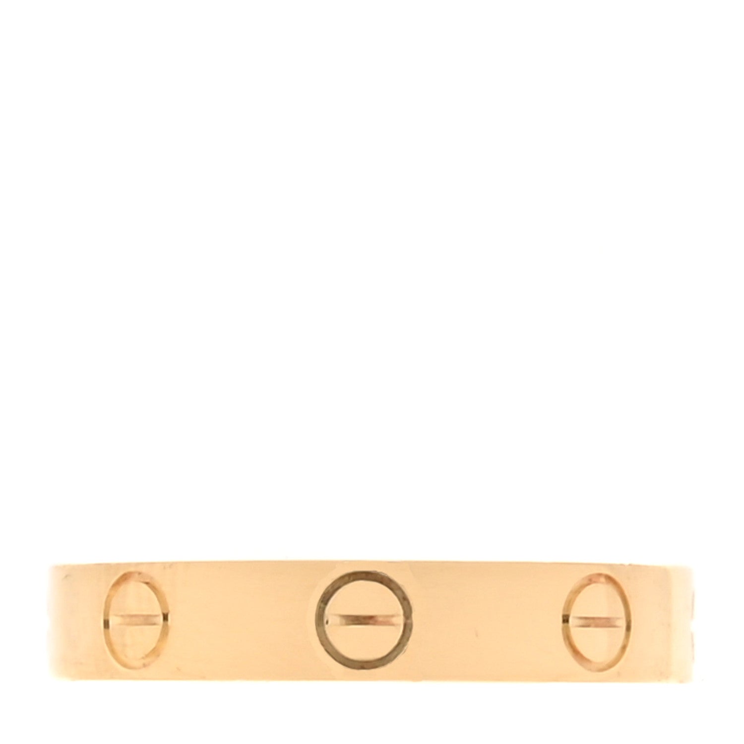 Cartier 18K Yellow Gold 3.5mm LOVE Wedding Band Ring 54 7 1 of 4