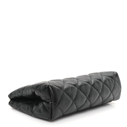Chanel Caviar Quilted Cosmetic Case Black 4 of 7