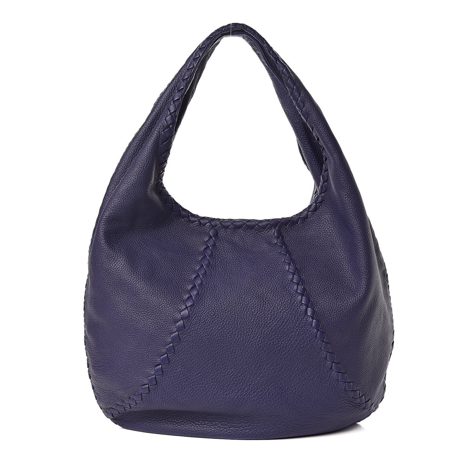 Bottega Veneta Cervo Deerskin Large Hobo Atlantic 1 of 9