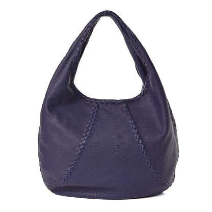 Bottega Veneta Cervo Deerskin Large Hobo Atlantic 1 of 9