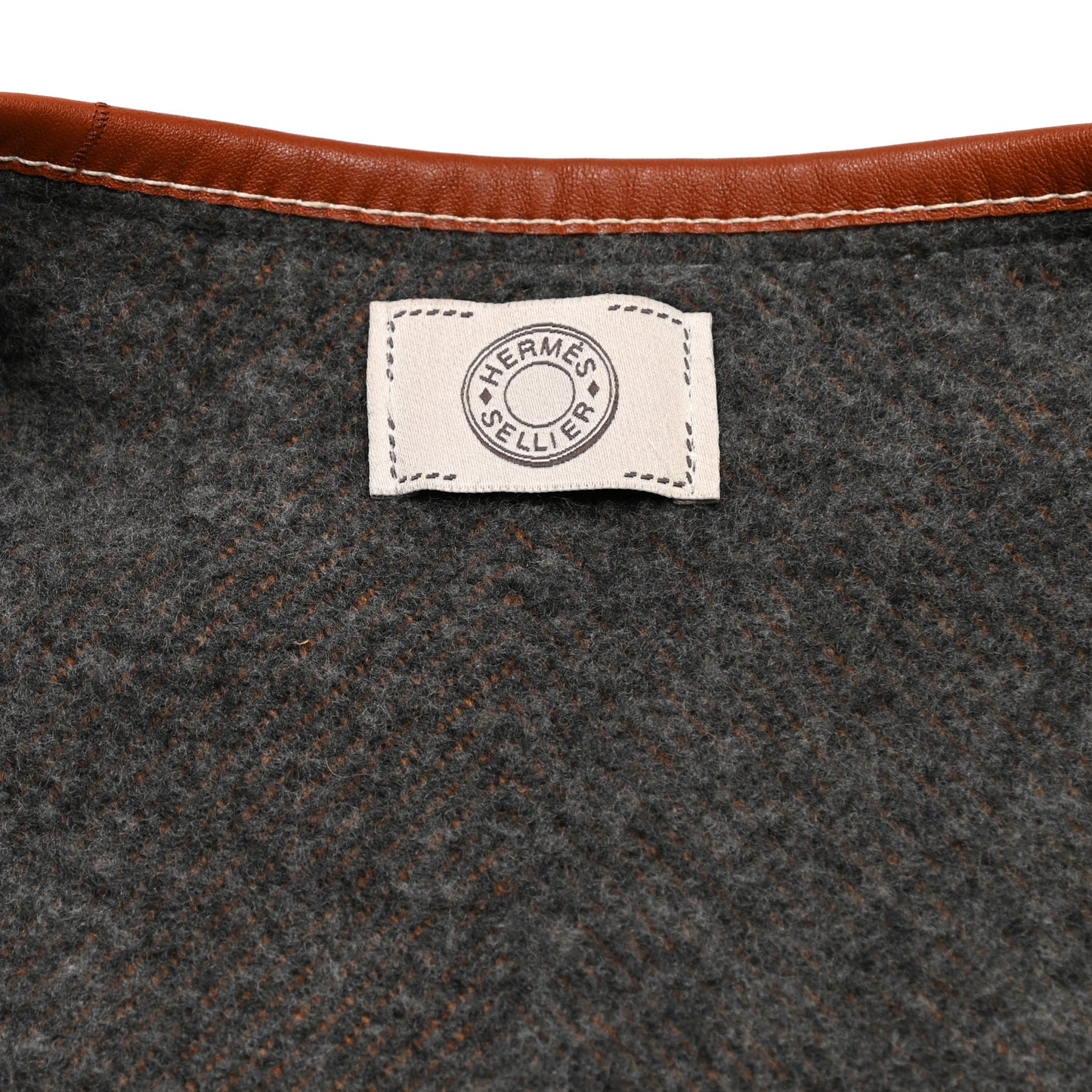 Wool Cashmere Bivouac Poncho Gold
