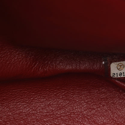 Chanel Lambskin Quilted Medium Westminster Pearl Flap Black 7 of 11