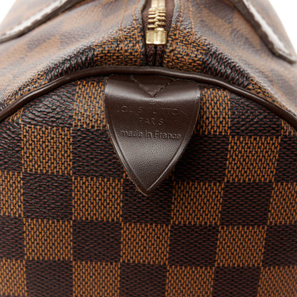 Louis Vuitton Damier Ebene Speedy 30 8 of 11