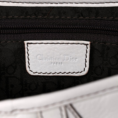 Christian Dior Calfskin Saddle Bag White 5 of 27