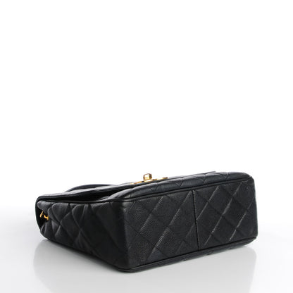 Chanel Caviar Quilted Medium Single Flap Black 5 of 10