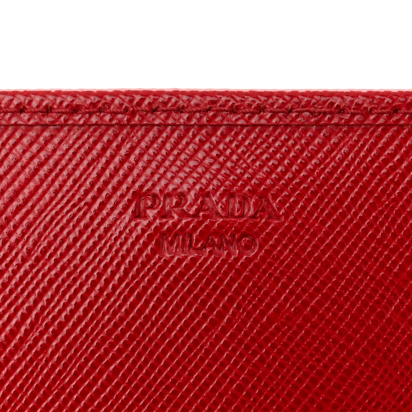 Saffiano Wallet on Chain Fuoco