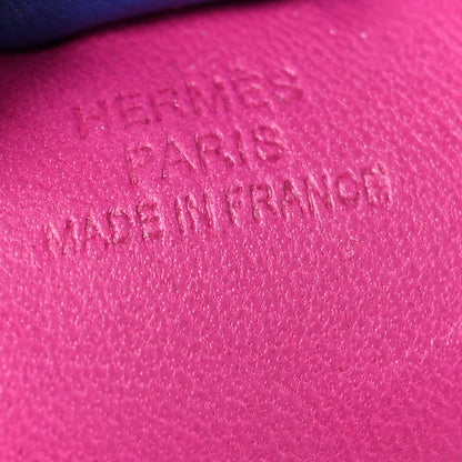 Hermes Milo Lambskin Grigri Rodeo Horse Bag Charm PM Rose Pourpre Bleu Electrique Malachite 3 of 3