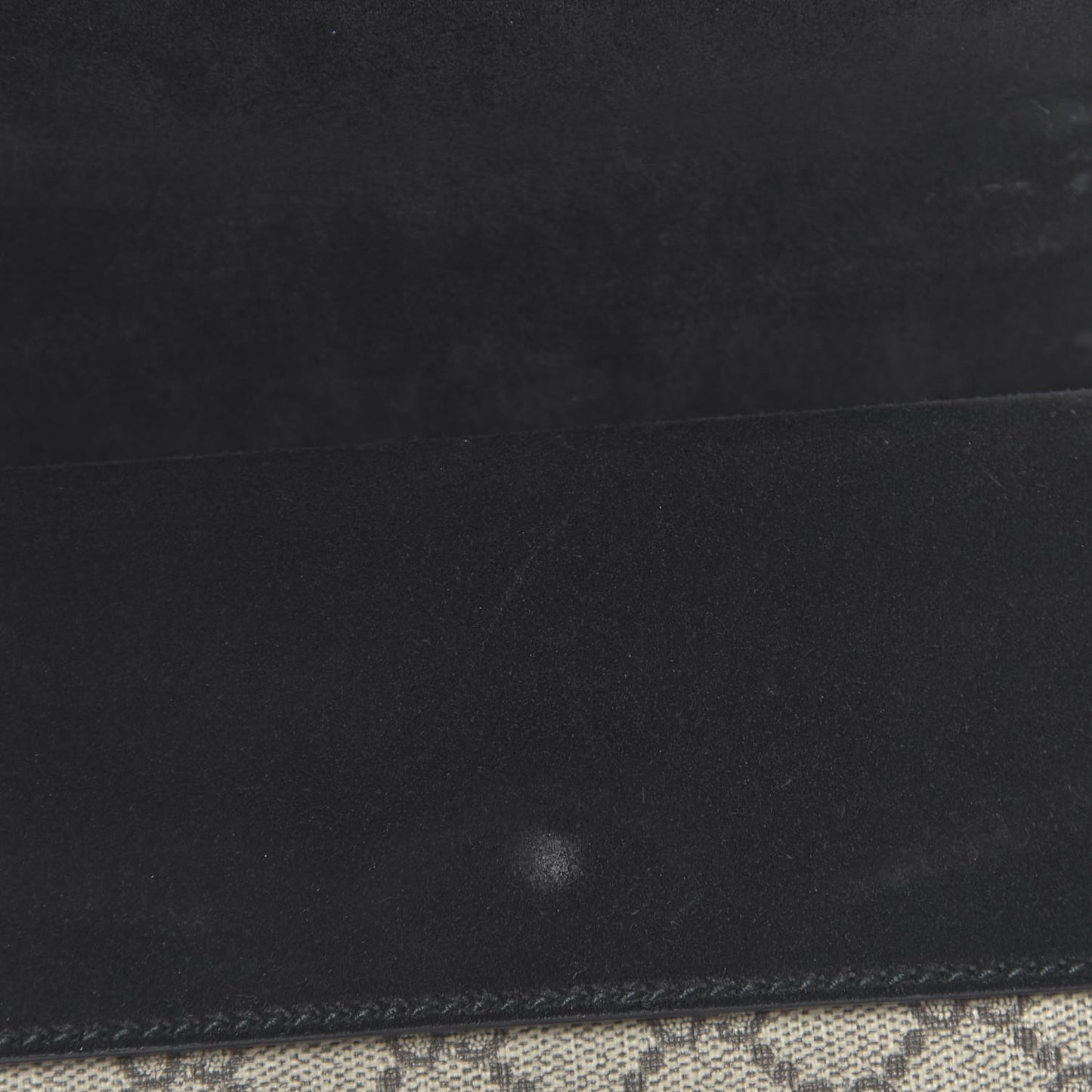 GG Supreme Monogram Mini Dionysus Shoulder Bag Black