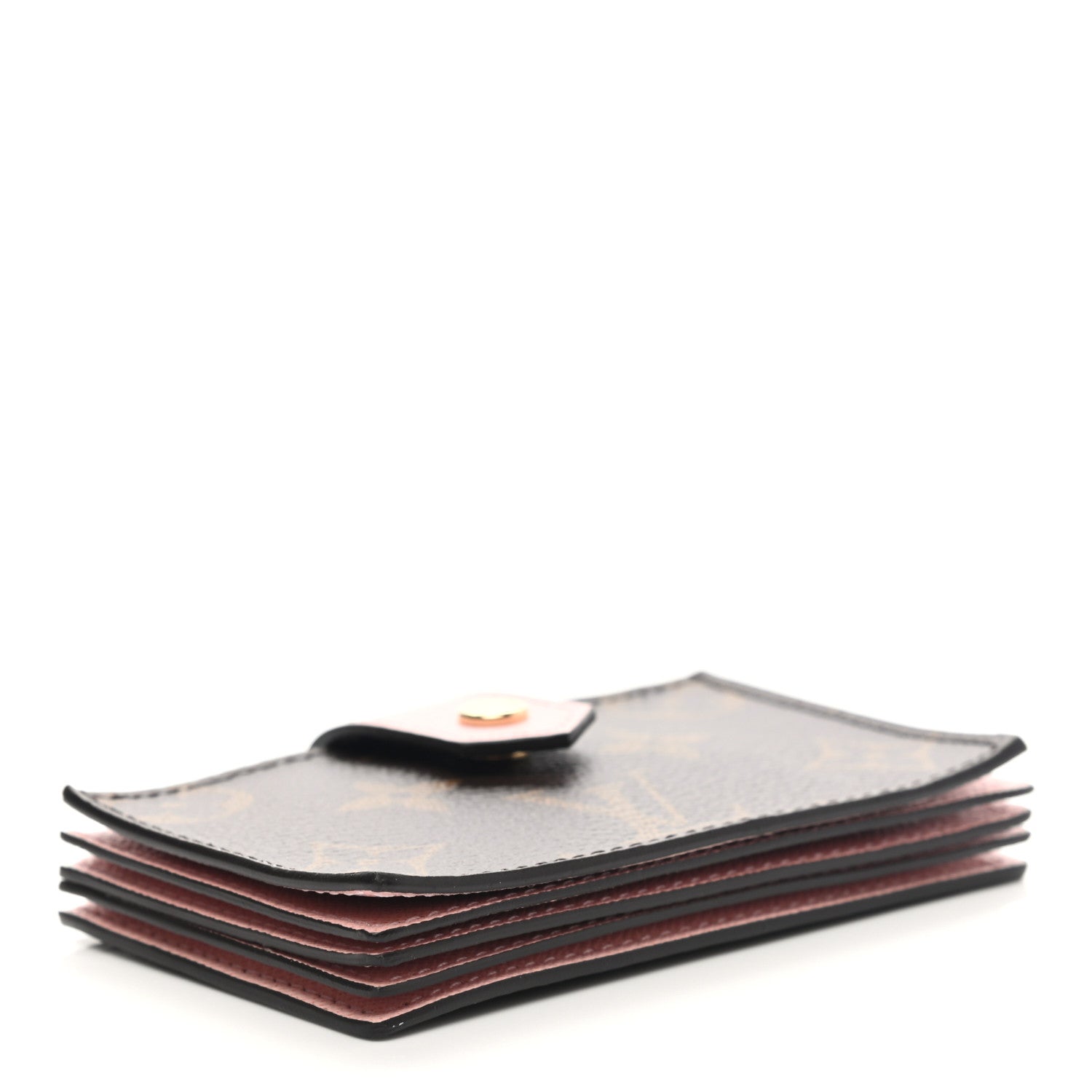 Louis Vuitton Monogram Gusset Card Holder Rose Ballerine 4 of 6
