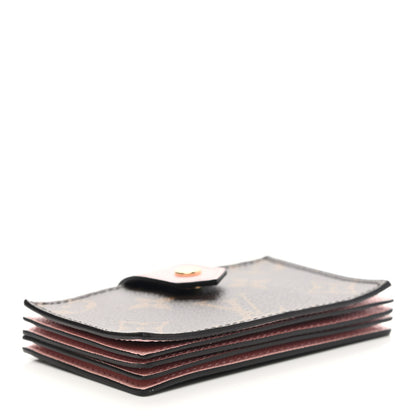 Louis Vuitton Monogram Gusset Card Holder Rose Ballerine 4 of 6