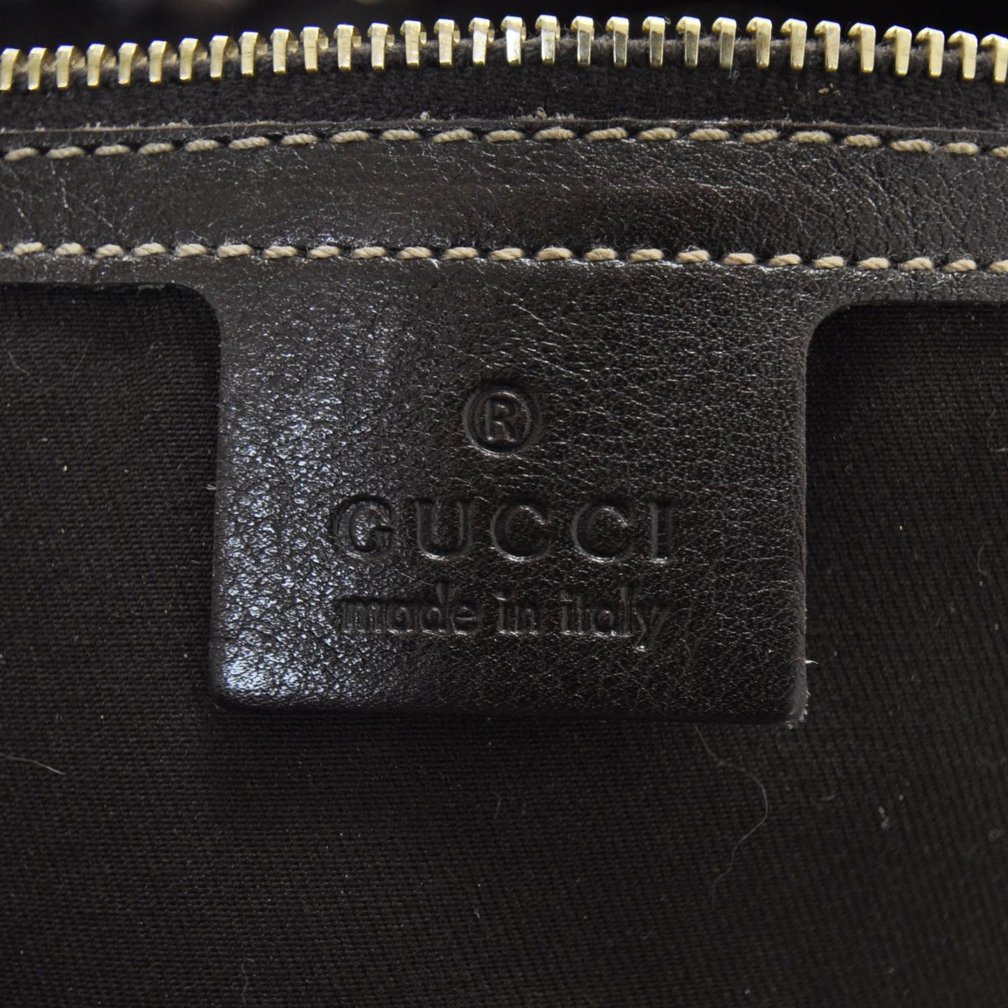Leather Medium Britt Bag Dark Brown