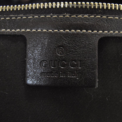 Gucci Leather Medium Britt Bag Dark Brown 8 of 11