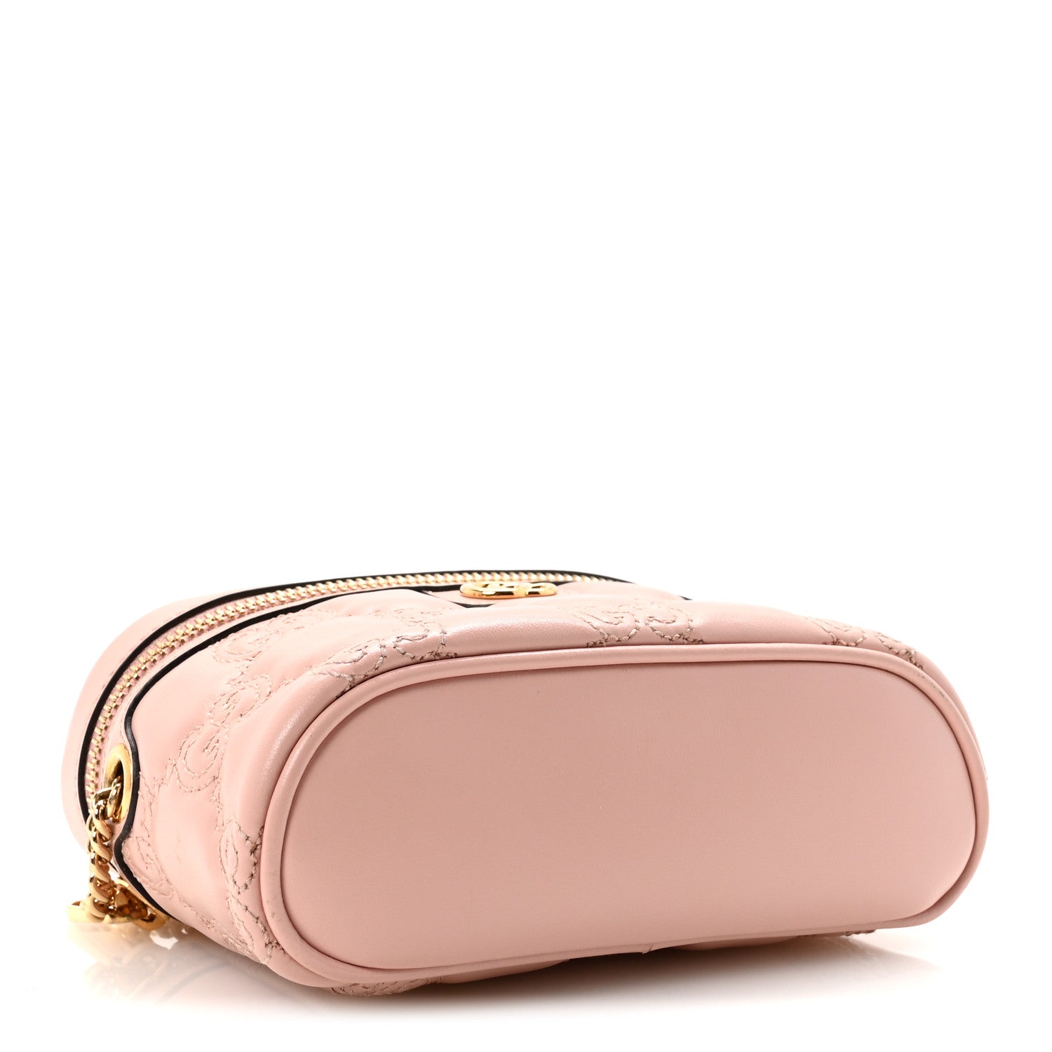 Gucci Calfskin GG Matelasse Mini Top Handle Bag Perfect Pink 4 of 10