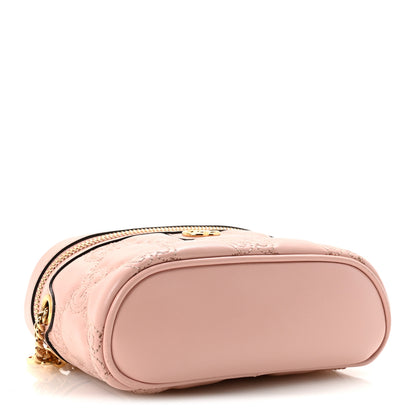 Gucci Calfskin GG Matelasse Mini Top Handle Bag Perfect Pink 4 of 10