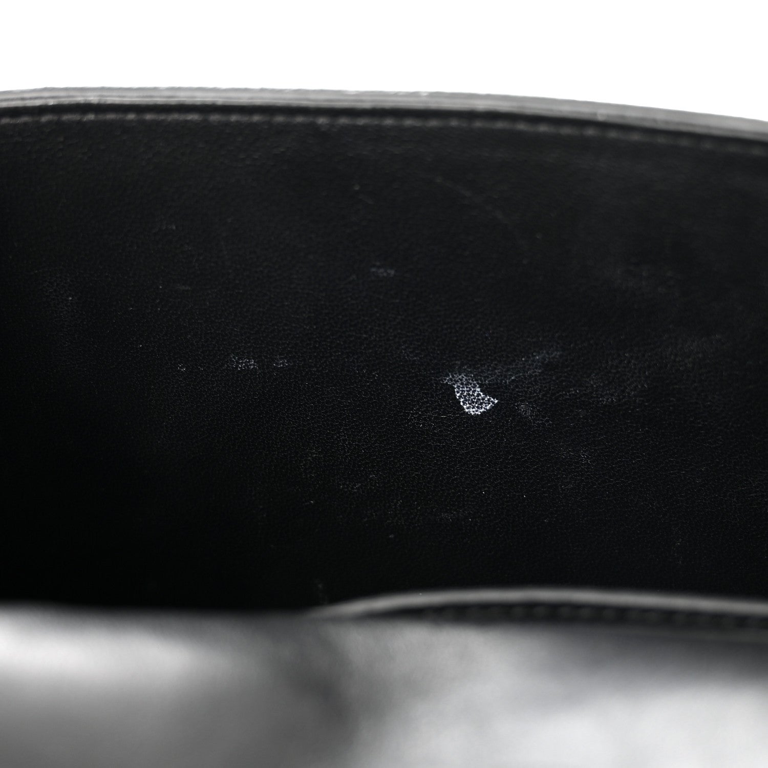 Celine Grained Calfskin Medium Trotteur Black 6 of 16