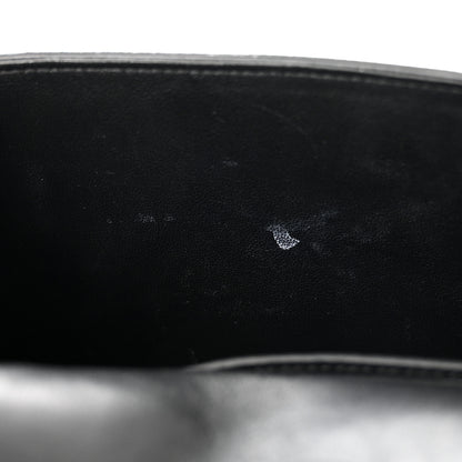 Celine Grained Calfskin Medium Trotteur Black 6 of 16