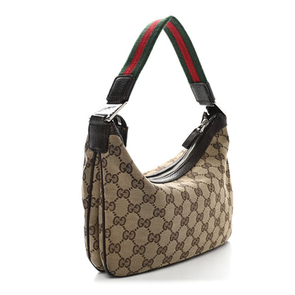 Gucci Monogram Medium Pop Hobo Dark Brown 2 of 14