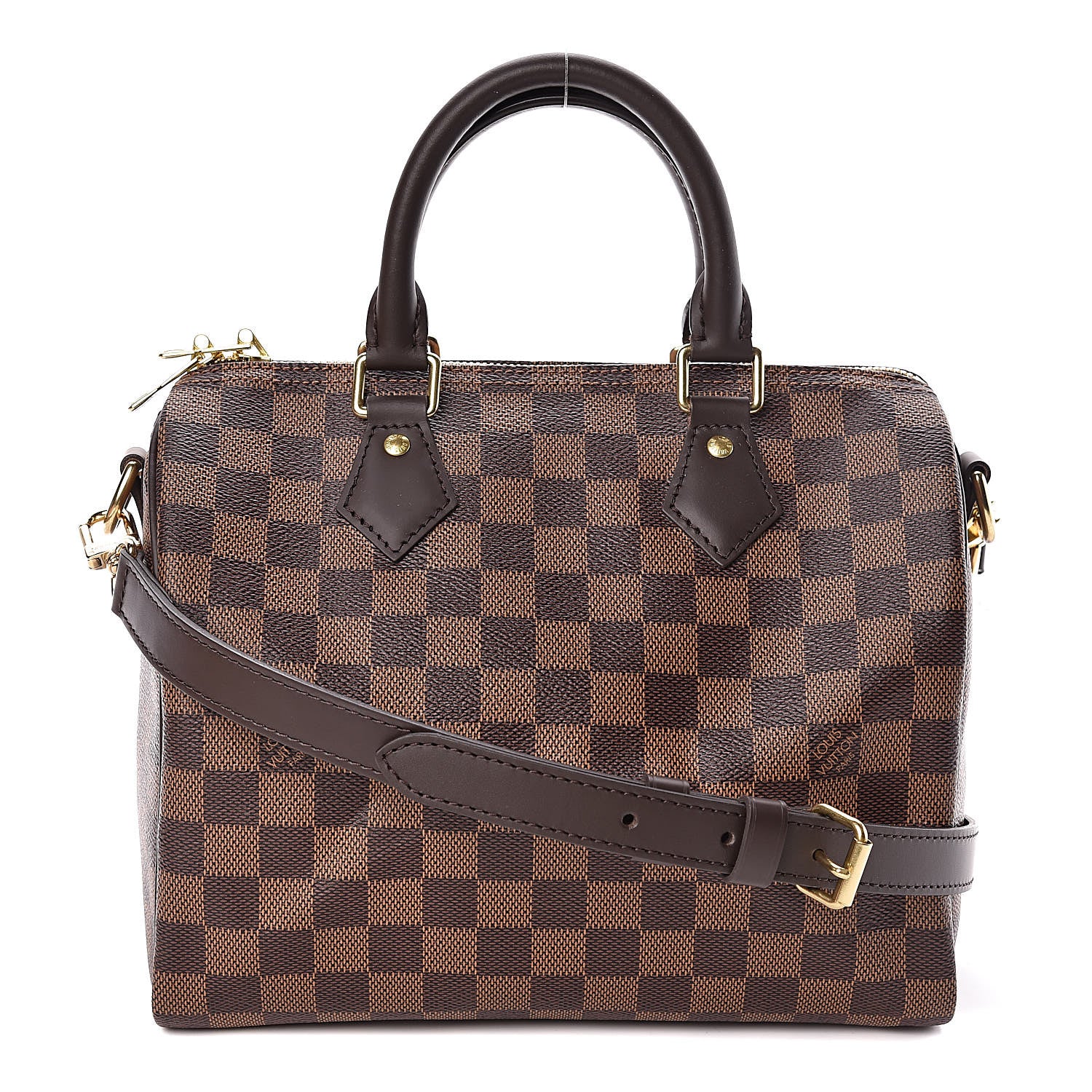 Louis Vuitton Damier Ebene Speedy Bandouliere 25 1 of 10