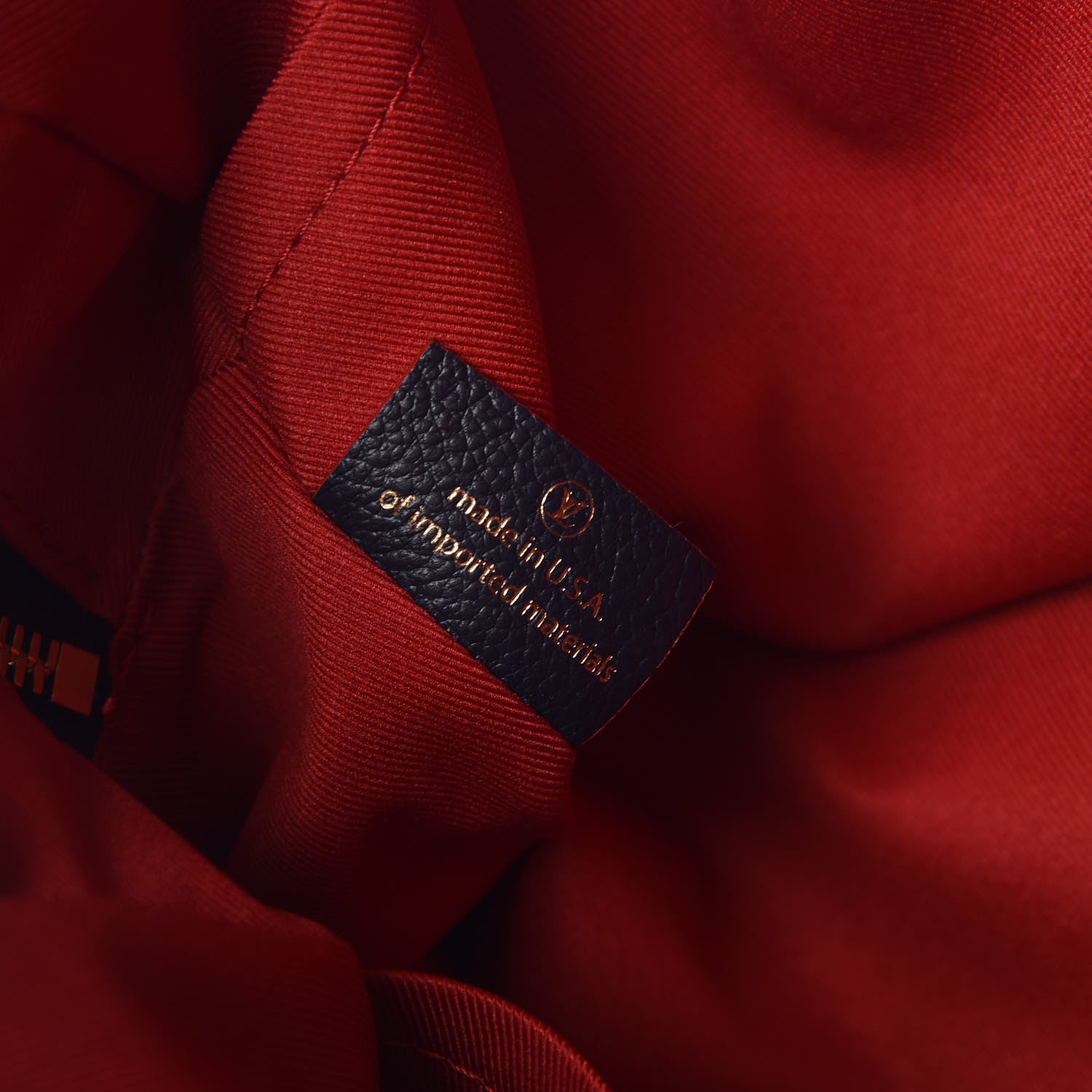 Louis Vuitton Empreinte Ponthieu PM Marine Rouge 7 of 8
