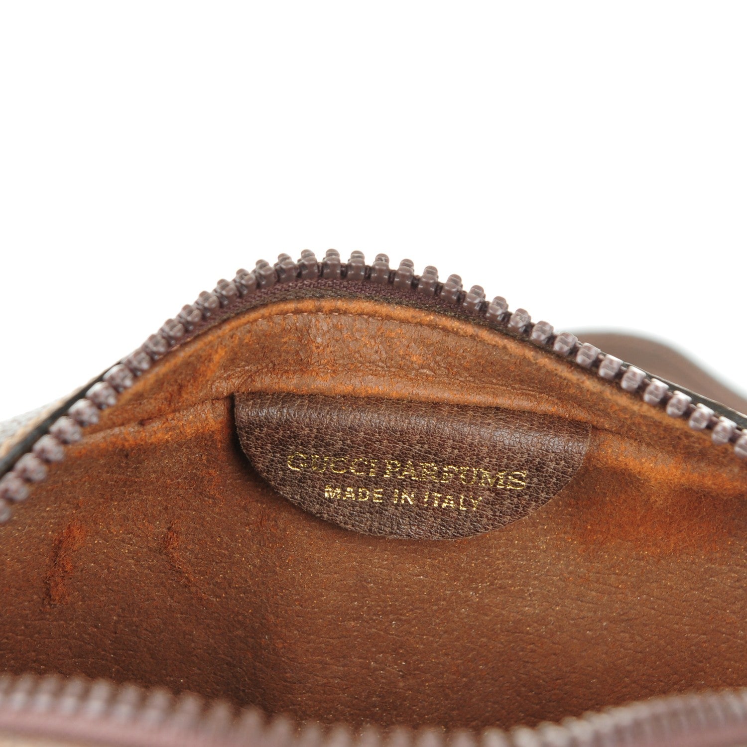 Gucci Coated Canvas Monogram Web Small Shoulder Bag Dark Brown 7 of 10