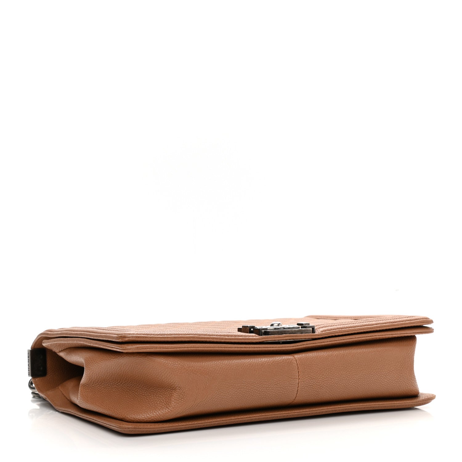 Chanel Caviar Quilted New Medium Boy Flap Camel 3 of 12