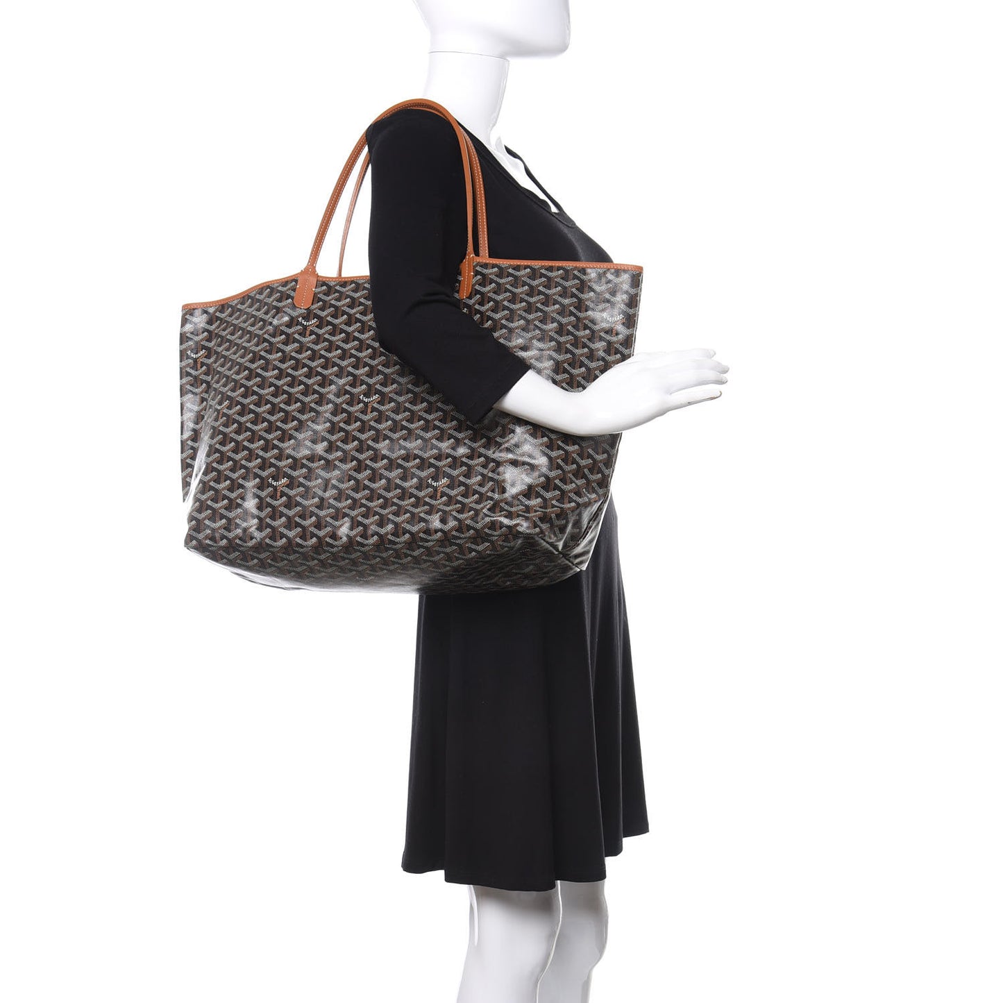 Goyardine Saint Louis GM Black Gold