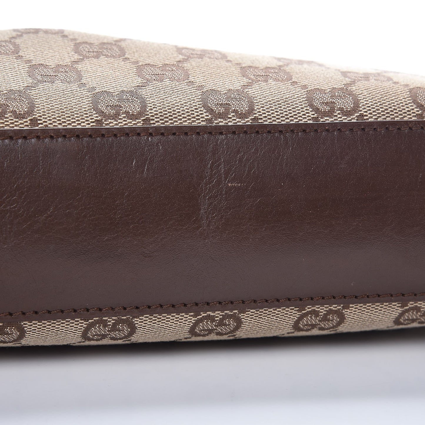 Monogram GG Small Clasp Hobo Brown