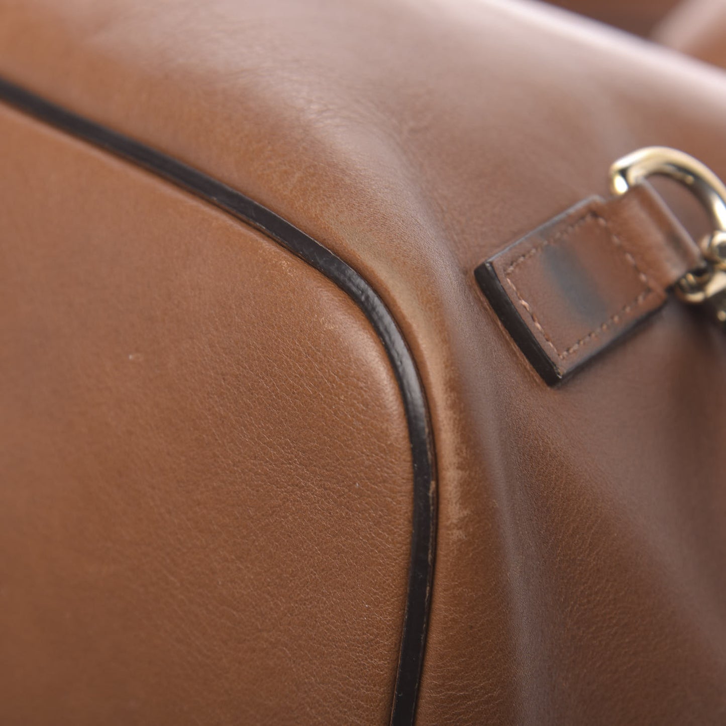 Suede Calfskin Medium Faye Backpack Tan