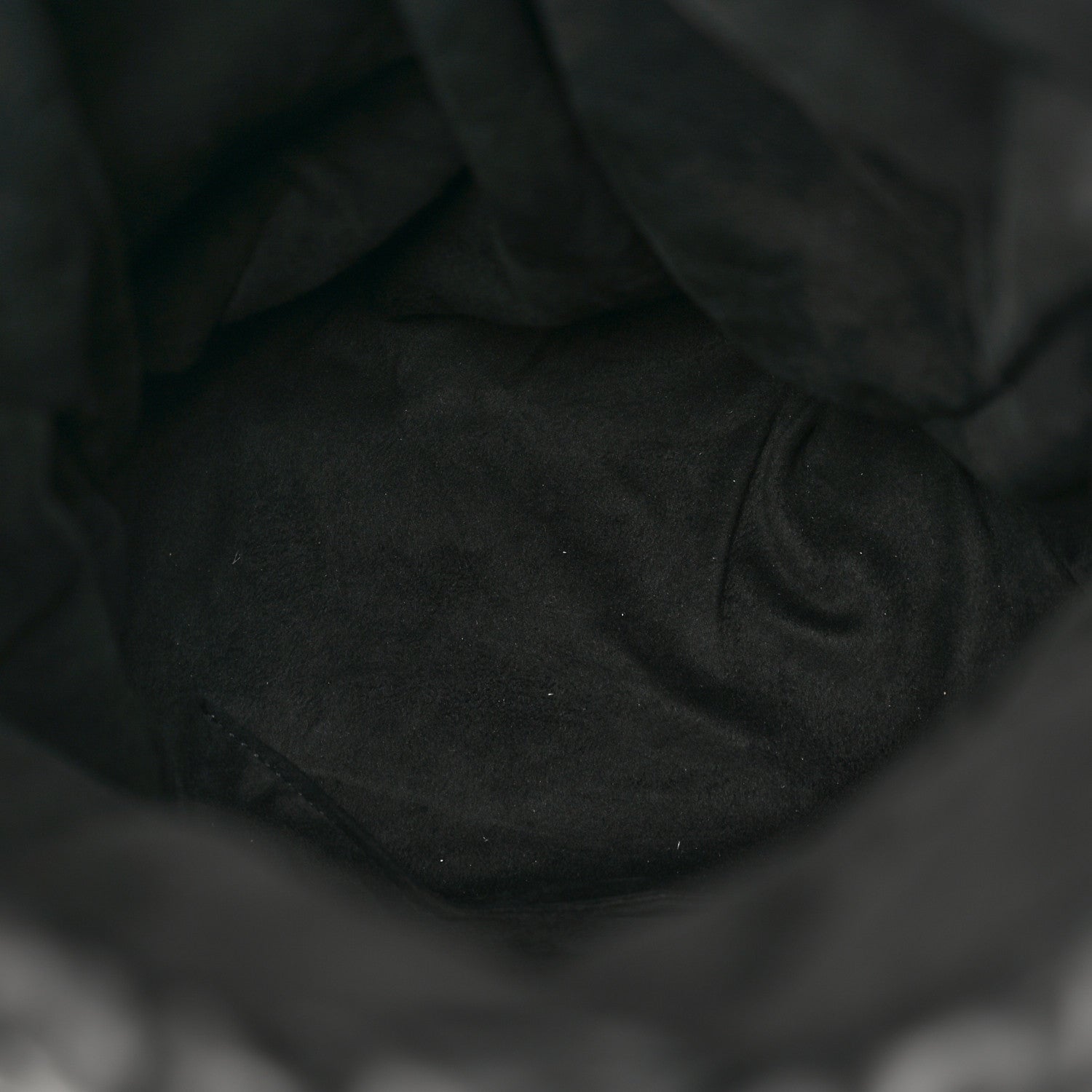 Saint Laurent Linen Canvas Teddy Shopping Bag Black 6 of 11