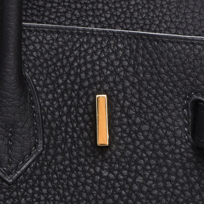 Hermes Togo Birkin 25 Black 14 of 27