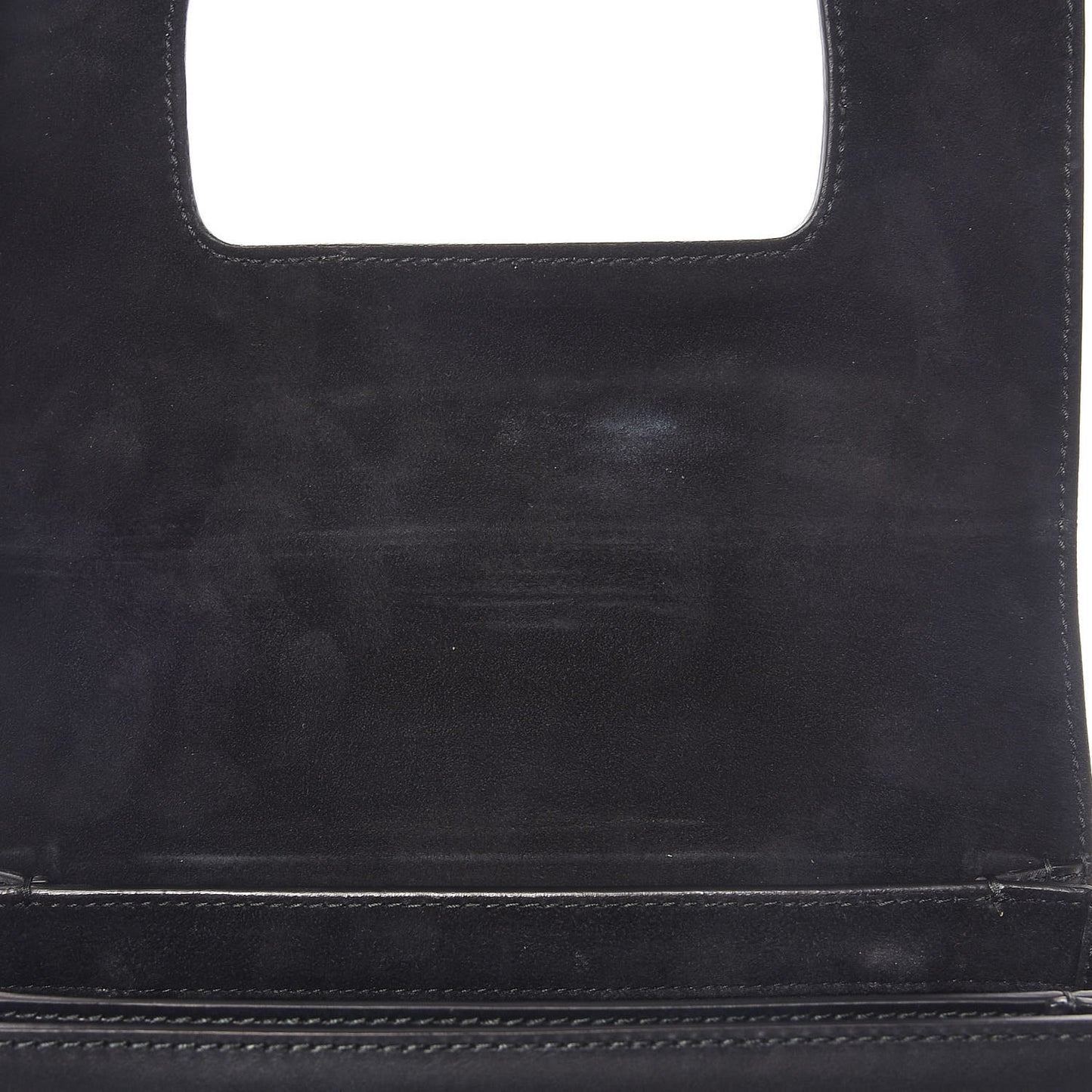 Calfskin Studded Floral Dio(r)evolution Flap Bag Black