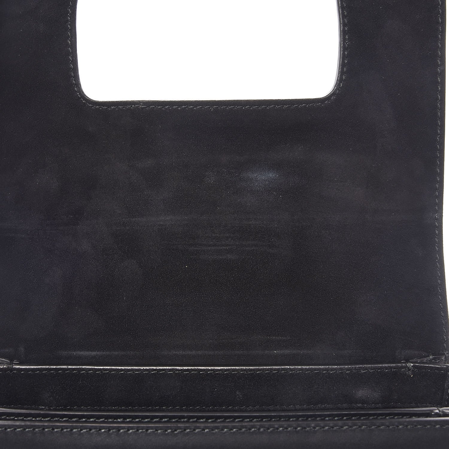 Christian Dior Calfskin Studded Floral Dio(r)evolution Flap Bag Black 7 of 7
