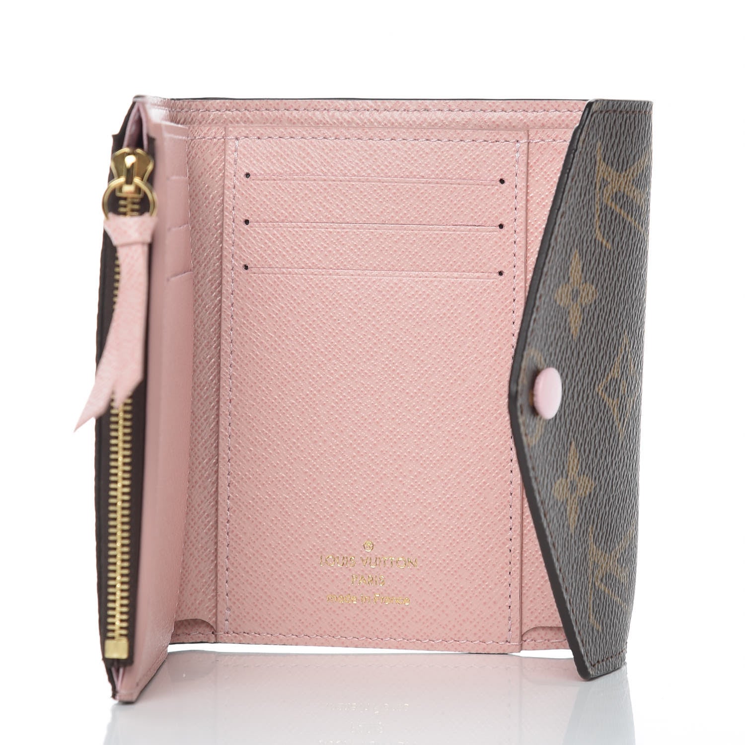 Louis Vuitton Monogram Victorine Wallet Rose Ballerine 5 of 8