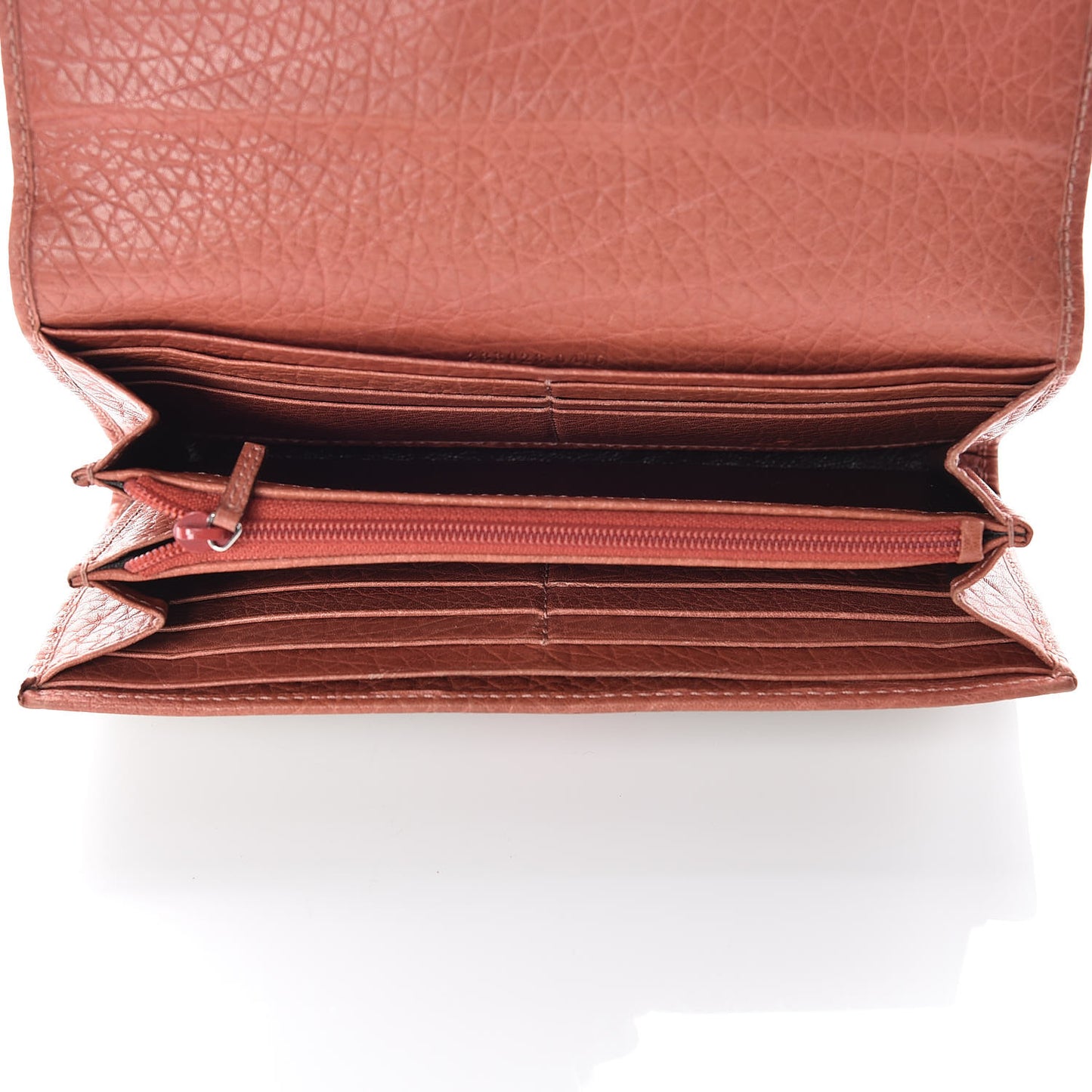 Monogram Continental Flap Wallet Coral