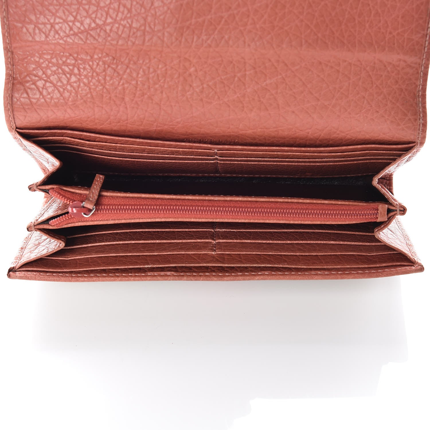 Gucci Monogram Continental Flap Wallet Coral 5 of 16