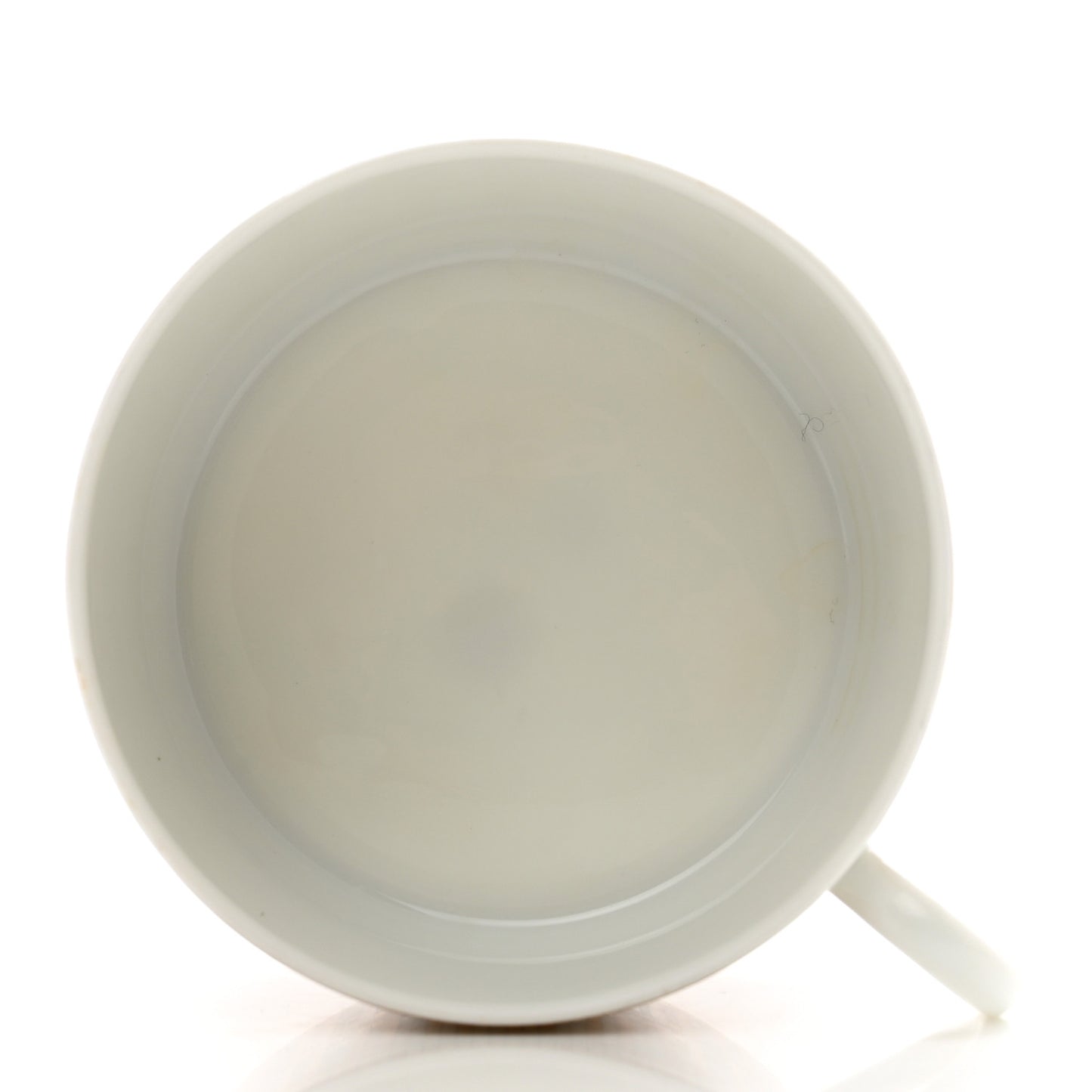Porcelain Mosaique Au 24 Gold Breakfast Cup and Saucer