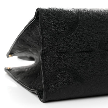 Louis Vuitton Empreinte Monogram Giant Onthego MM Black 8 of 13