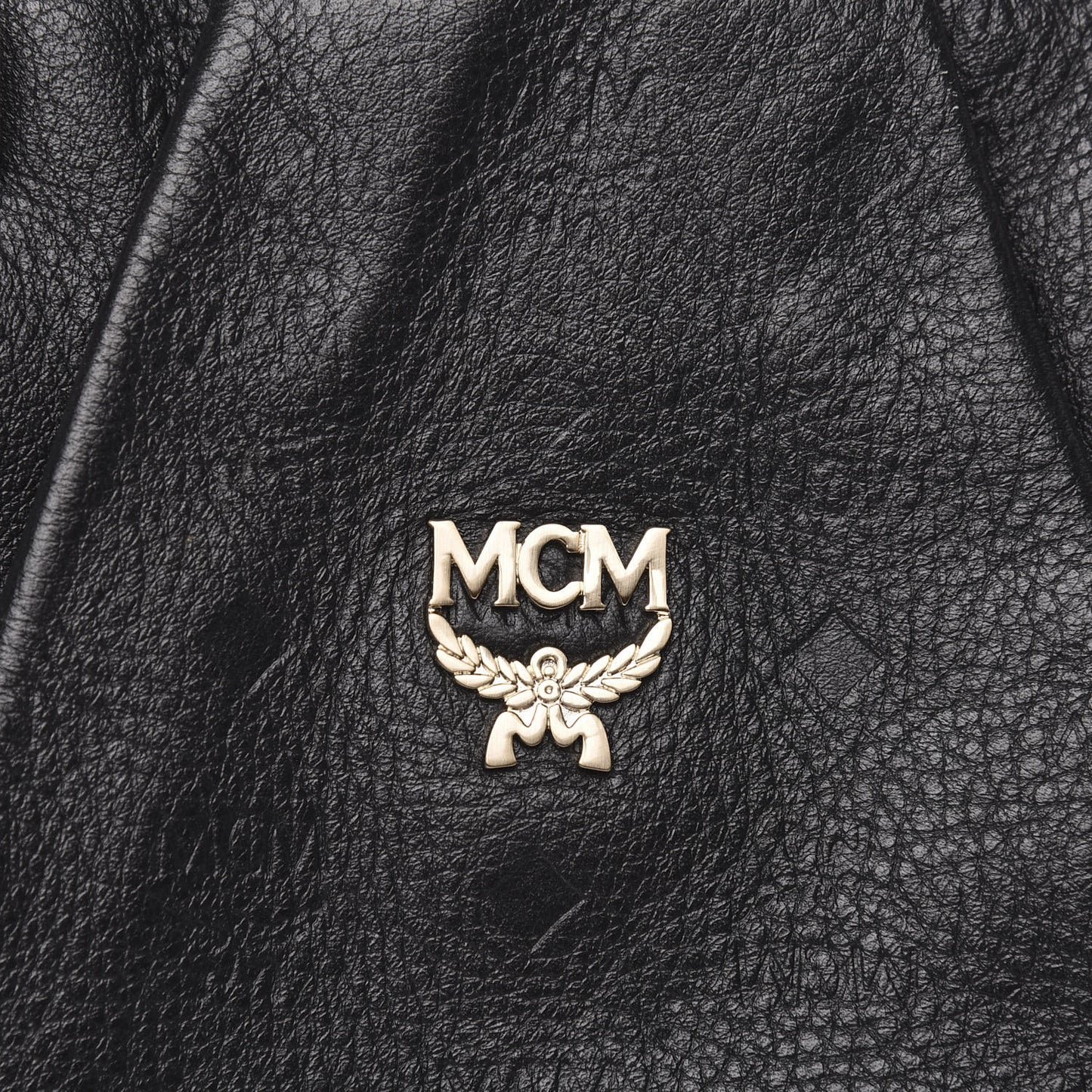 Calfskin Ottomar Monogram Tote Black
