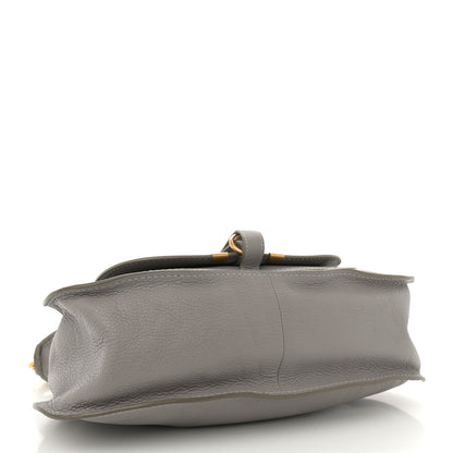 Chloe Calfskin Medium Marcie Satchel Cashmere Grey 4 of 11