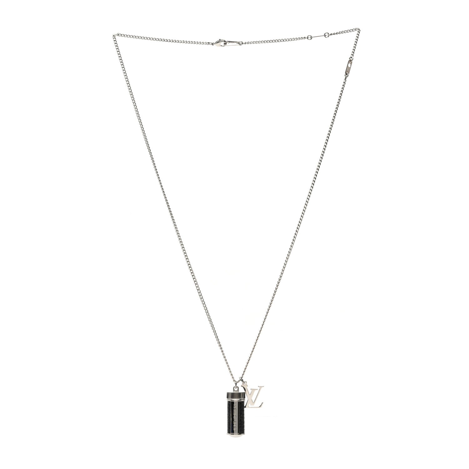 Louis Vuitton Monogram Eclipse Charms Necklace 3 of 6