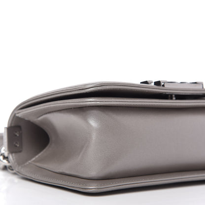 Chanel Galuchat Stingray Small Boy Flap Silver 6 of 10