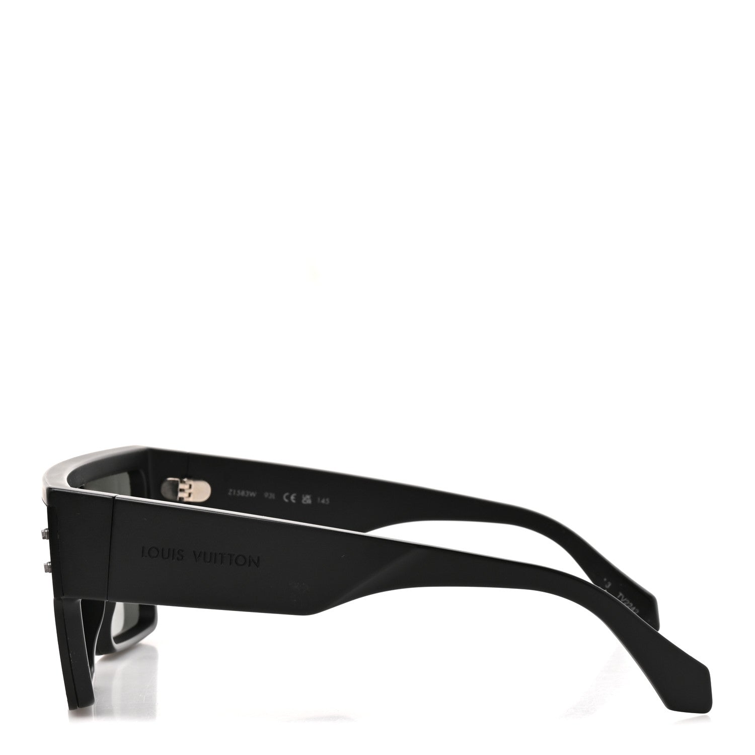Louis Vuitton Acetate Monogram Waimea Z1583W Sunglasses Black 3 of 6