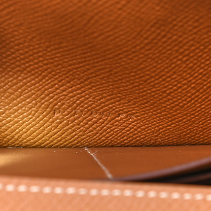 Hermes Epsom Kelly Longue Wallet Gold 6 of 6