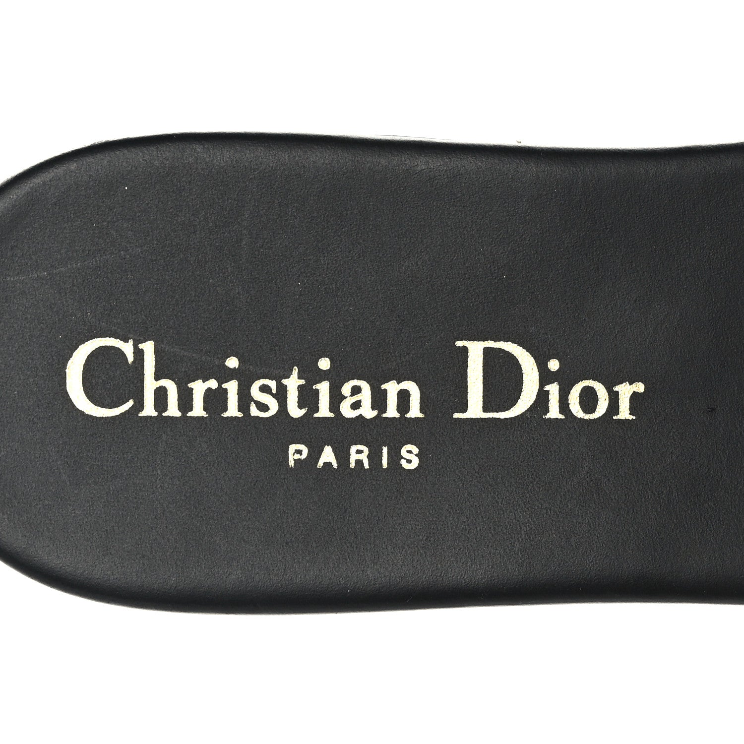 Christian Dior Canvas Embroidered Dway Mules Slide Sandals 36 Deep Blue 7 of 8