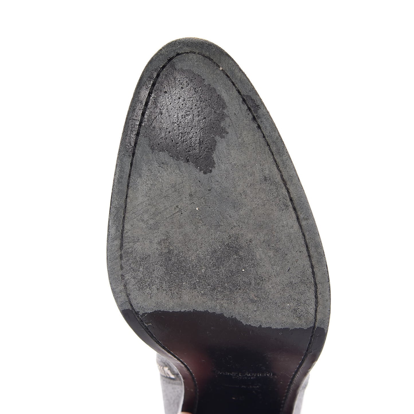 Metallic Suede Curtis Ankle Boots 39 Dark Silver